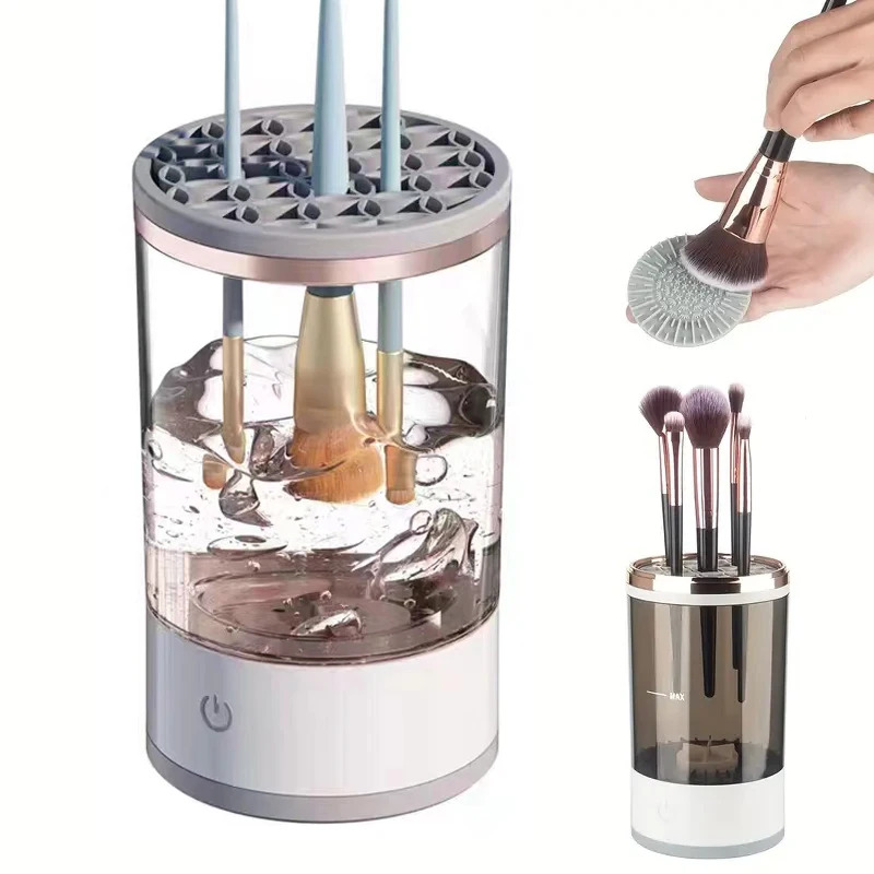 Beauty Home Makeup - Pembersih Kuas Makeup Elektrik Otomatis USB