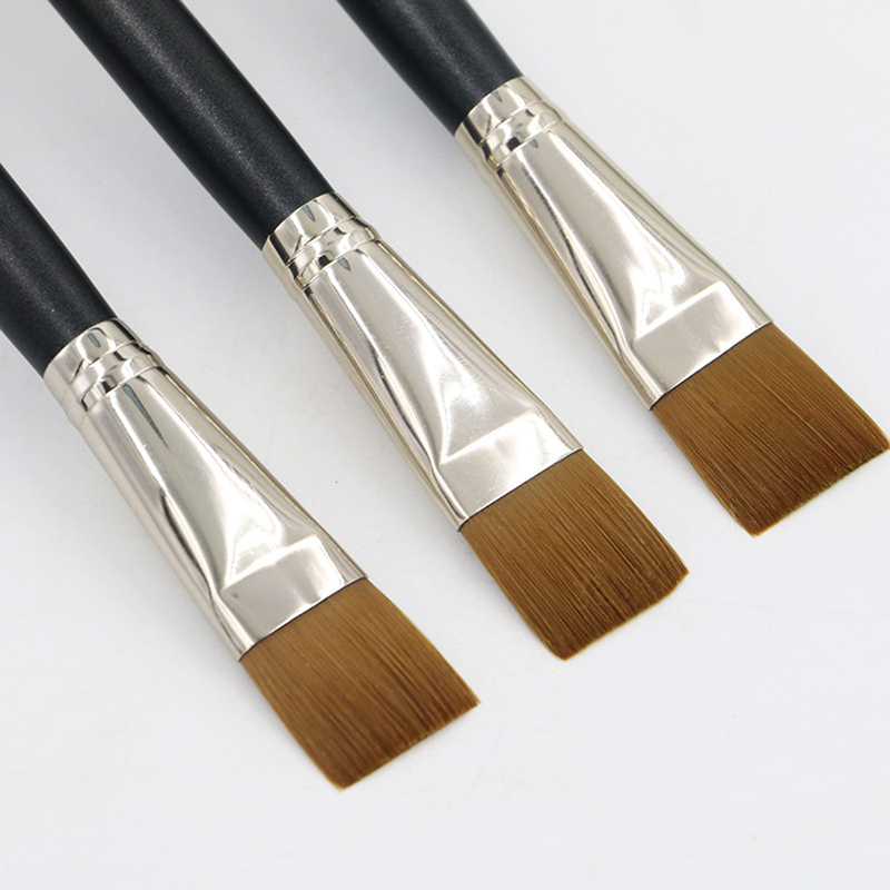 Beauty Makeup Cream - 【L】Kuas Foundation Persegi Datar Kuas Concealer