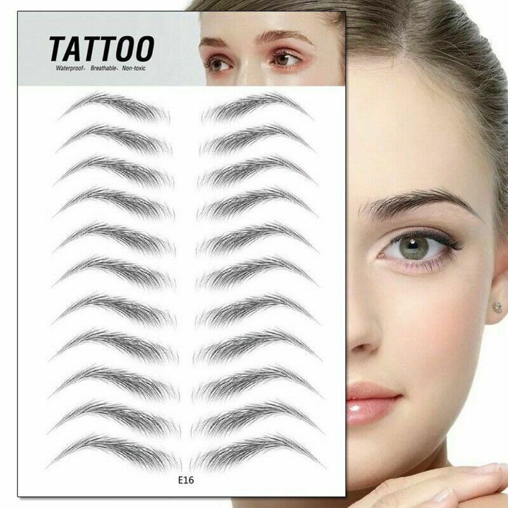 Eyebrow Pomade Pencil - Stensil alis alis palsu realistis seperti