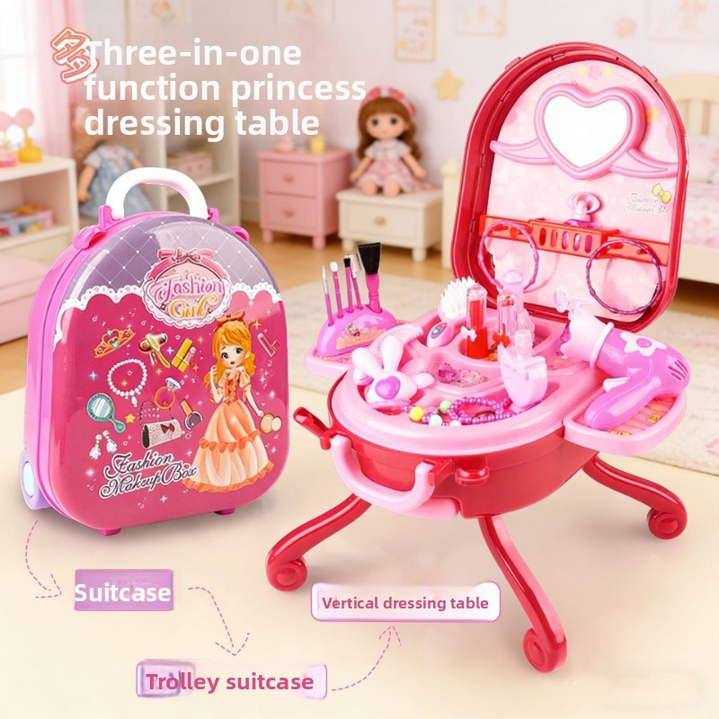 Beauty Makeup Kids - Set Permainan Keluarga Imitasi Anak-anak Kawaii