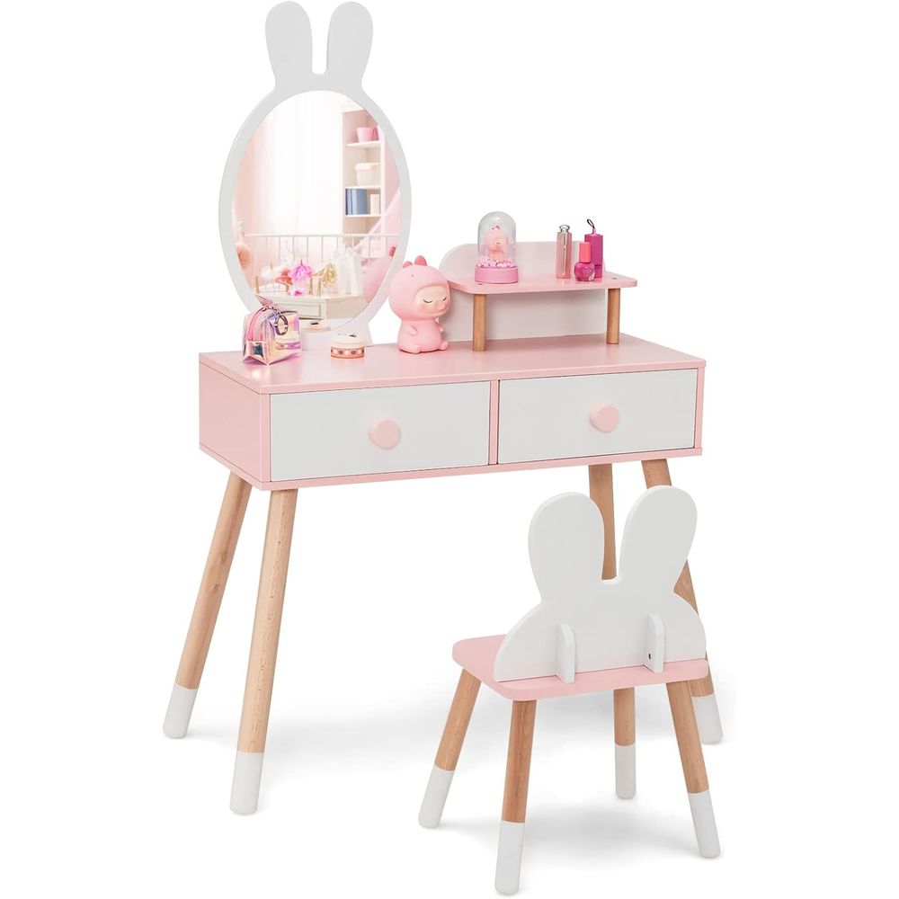 Beauty Makeup Kids - Meja Rias Anak EY Kids, Set