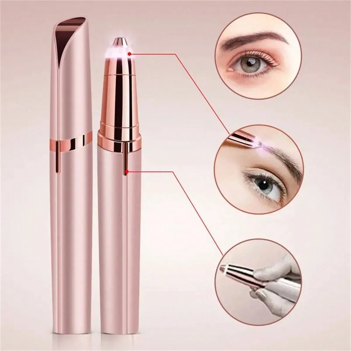 Eyebrow Pomade Pencil - Pemangkas Alis Elektrik Wanita Pensil Pembentuk