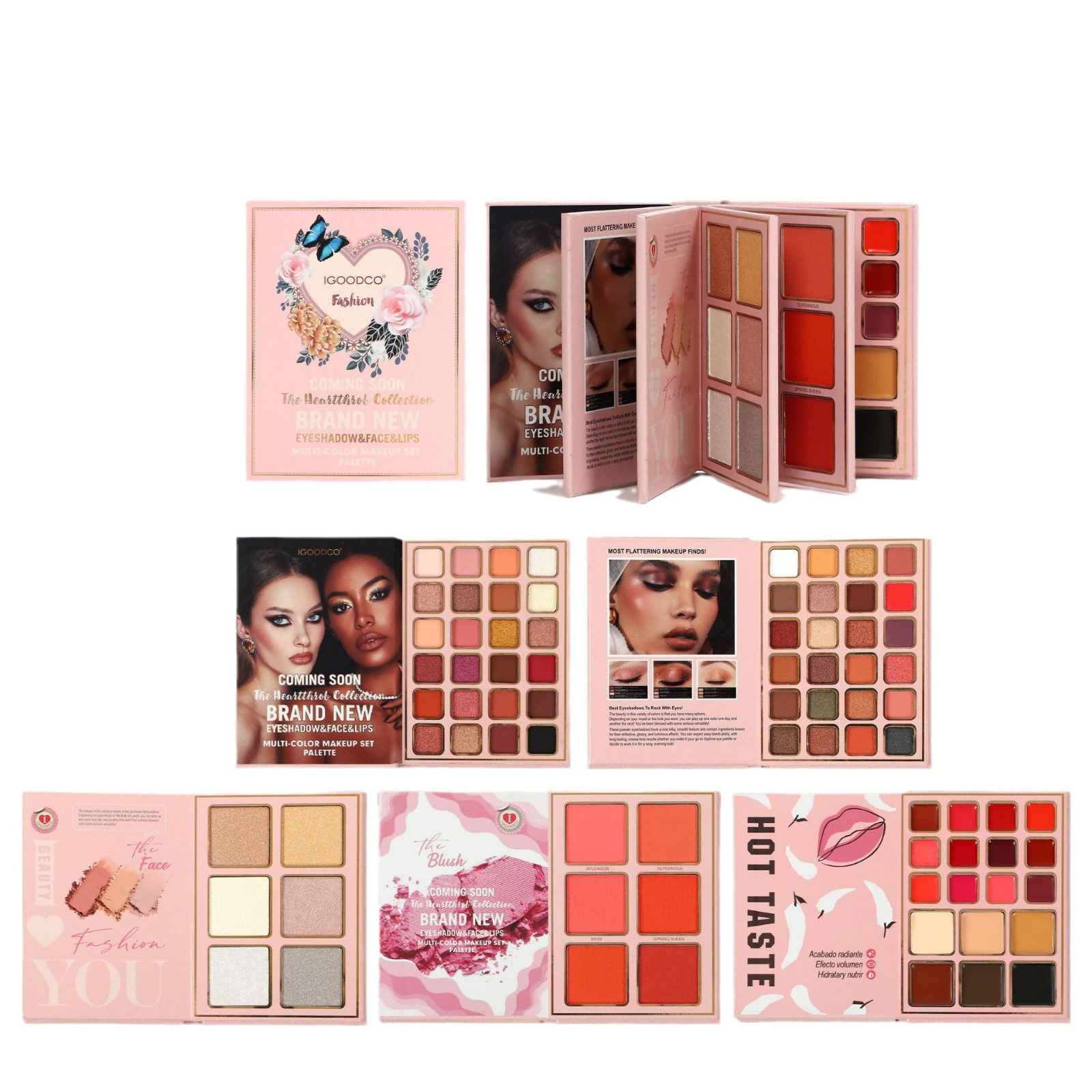 Beauty Makeup Book - Palet Rias Profesional 78 Warna All-in-One