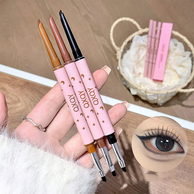 Beauty Home Makeup - QXQY Eyeliner Kepala Ganda, Pensil Alis