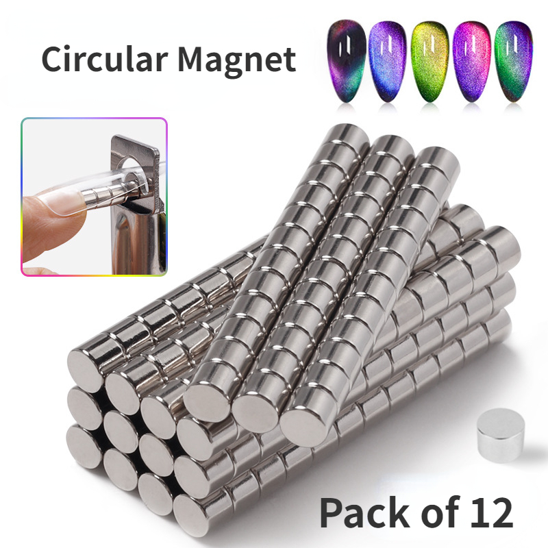Contour Palette Stick - 12/24 buah Magnet kecil untuk kuku