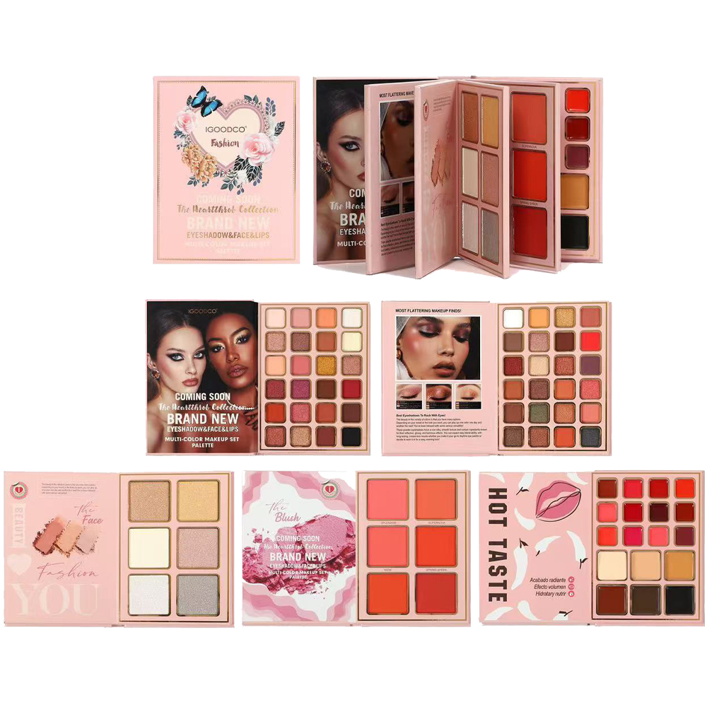 Beauty Makeup Book - Palet Eyeshadow Glitter 78 Warna Matte