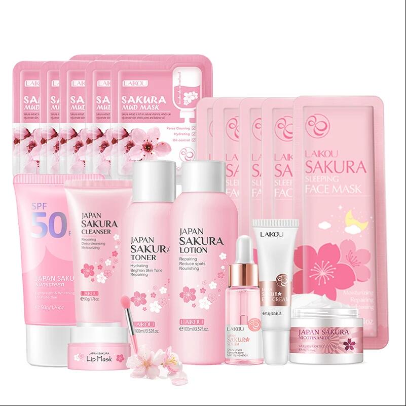 Beauty Makeup Cream - Serum Wajah Korea Pembersih Wajah Sakura