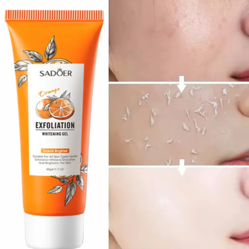 Beauty Makeup Cream - Gel Pengelupas Kulit Jeruk Scrub Wajah