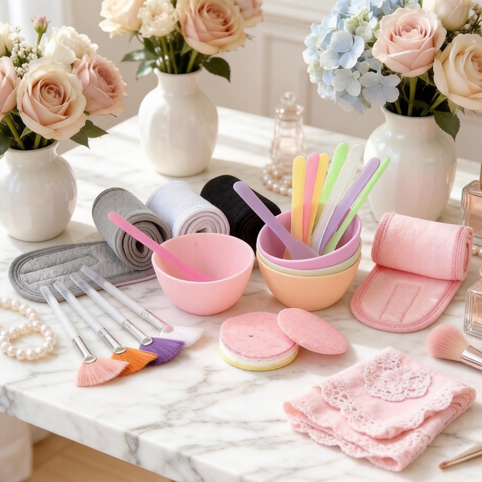 Beauty Home Makeup - Spatula Penutup Wajah 37 Buah Kuas