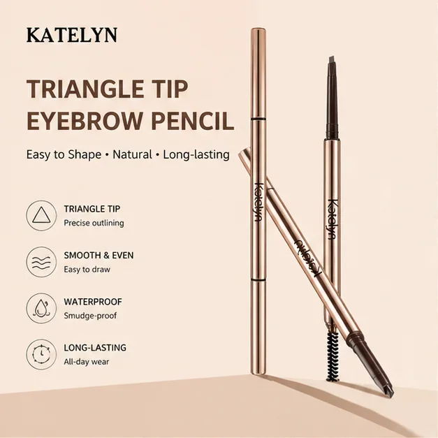Eyebrow Pomade Pencil - Pensil alis halus 350mg dengan kepala