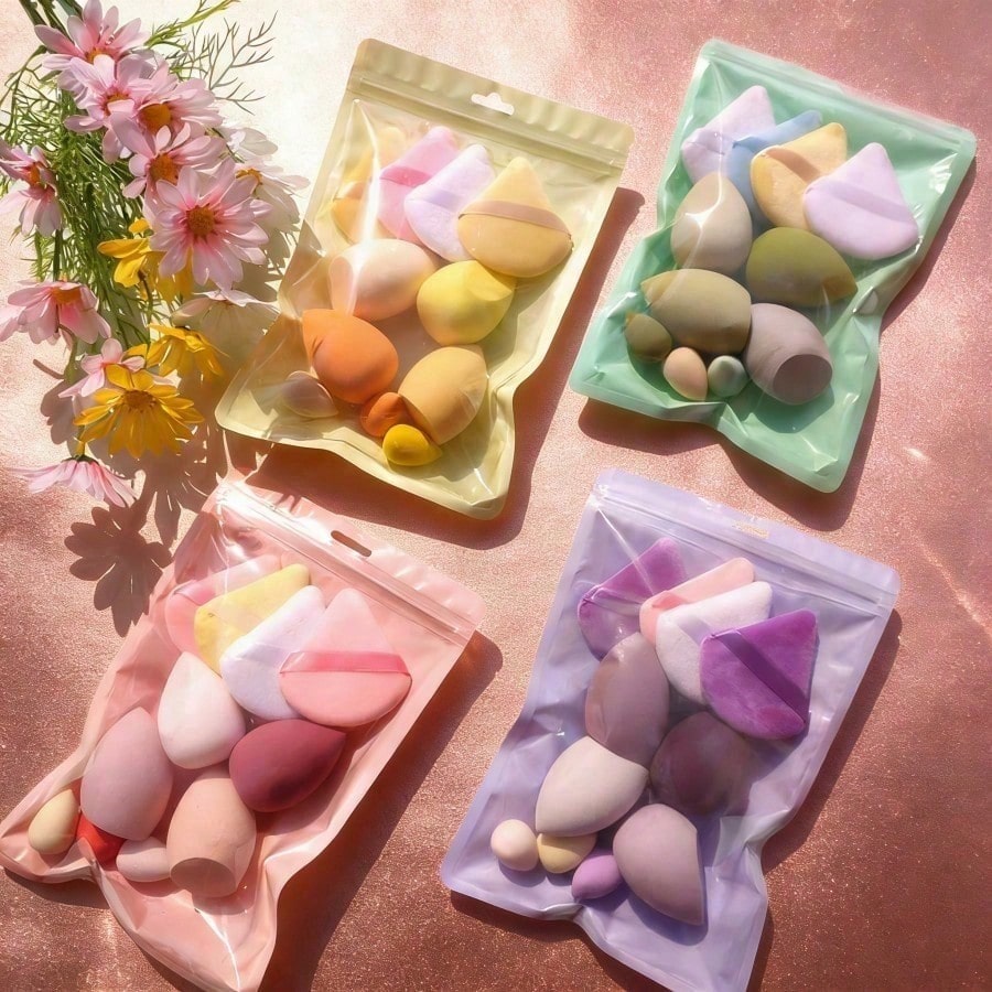Beauty Blender In Makeup - Set Spons Makeup Mini 11-Potong yang