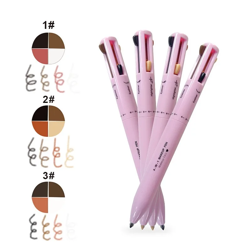 4 In 1 Pensil Alis Lip Liner P - Eyebrow Pomade Pencil ulasan dan harga