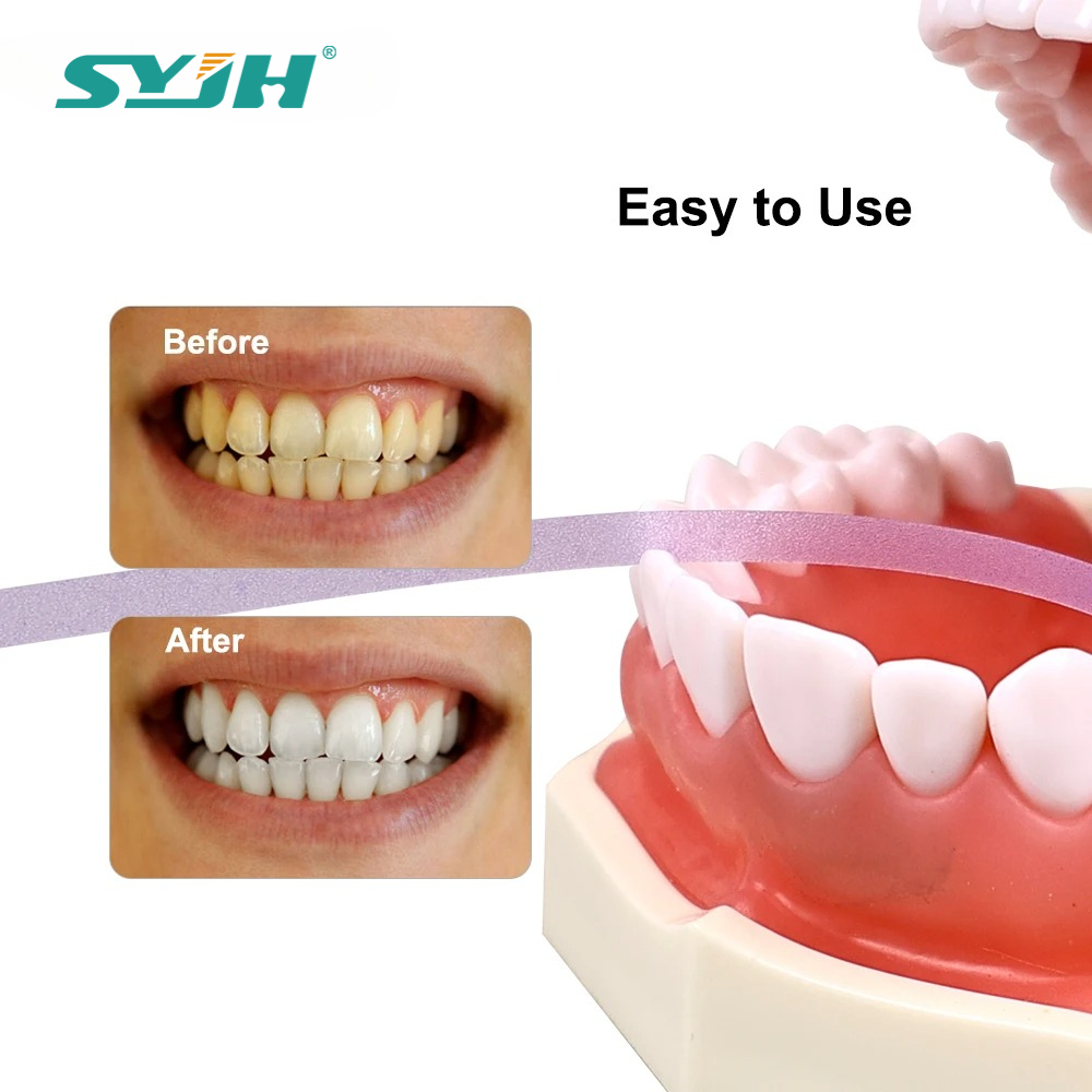 Kit Pemutih Gigi Gulungan Stri - Teeth Whitening Strips ulasan dan harga