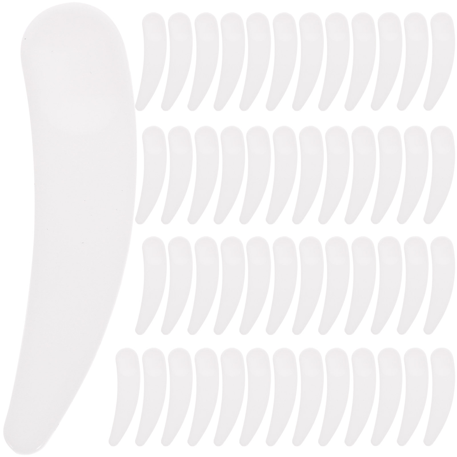 50 Buah Sendok Spatula Wajah u - Beauty Makeup Tool ulasan dan harga