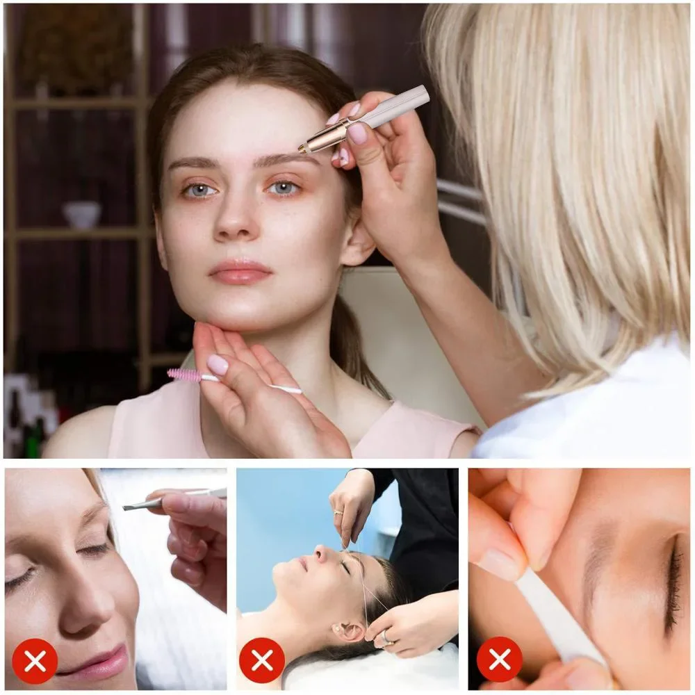 Pencukur alis listrik, penghil - Eyebrow Pomade Pencil ulasan dan harga