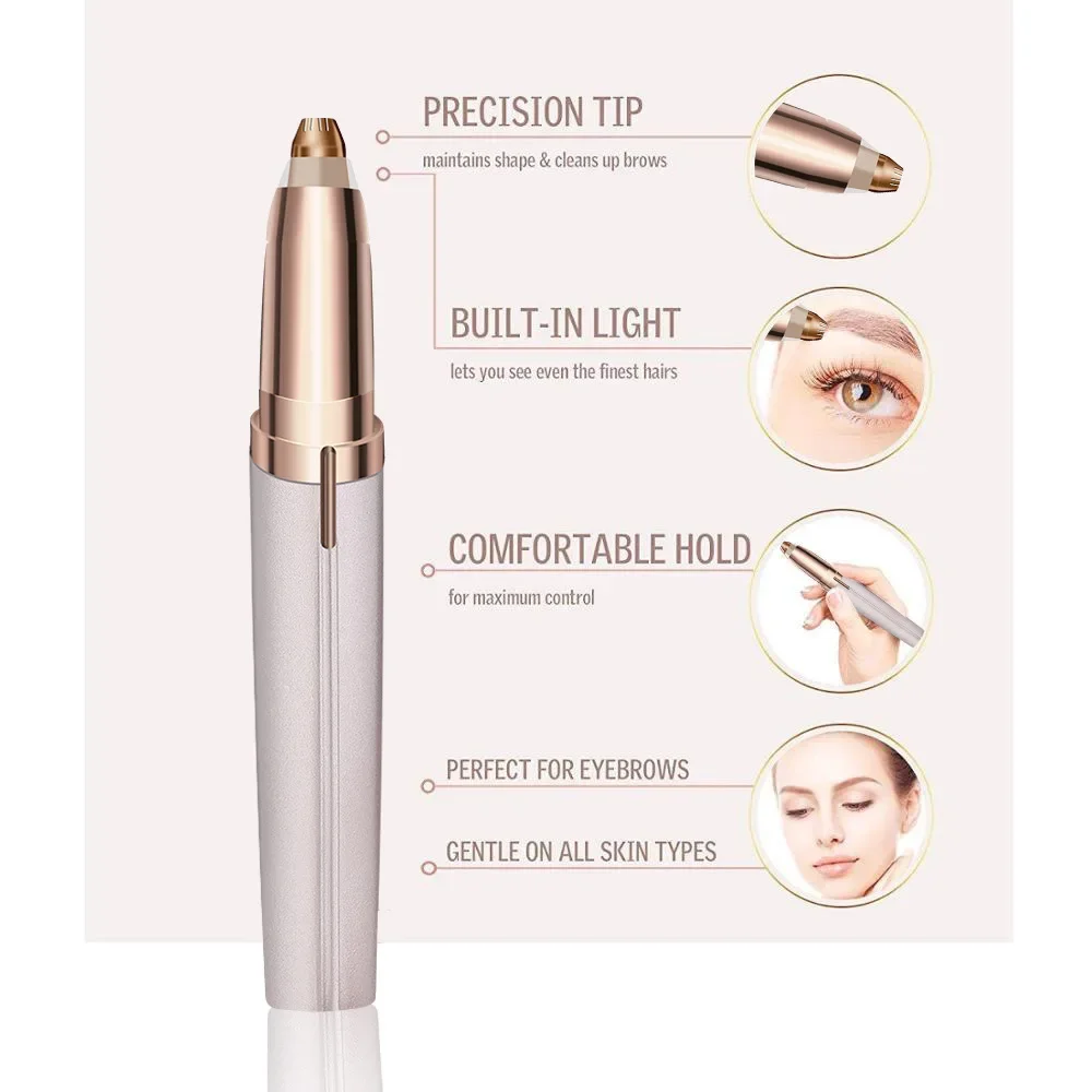 Pencukur alis listrik, penghil - Eyebrow Pomade Pencil ulasan dan harga