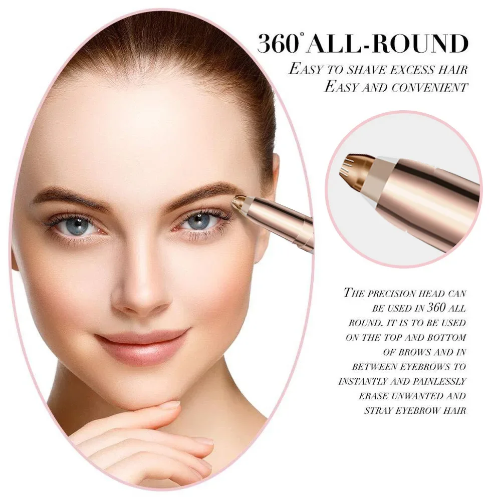 Pencukur alis listrik, penghil - Eyebrow Pomade Pencil ulasan dan harga