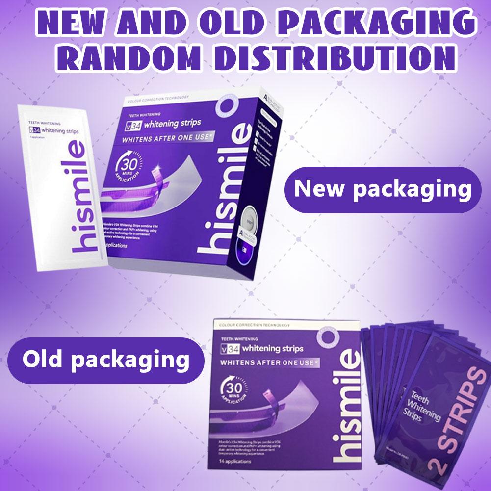 Strip Pemutih Gigi Ungu Mengem - Teeth Whitening Strips ulasan dan harga