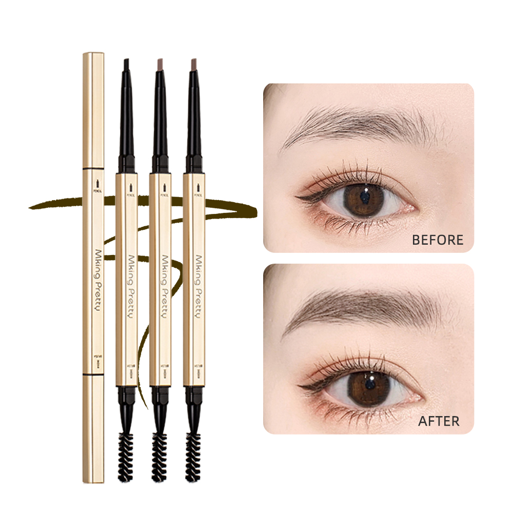 Riasan pensil alis wanita, 5 w - Eyebrow Pomade Pencil ulasan dan harga