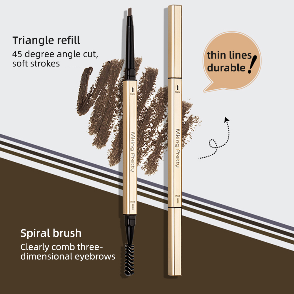 Riasan pensil alis wanita, 5 w - Eyebrow Pomade Pencil ulasan dan harga