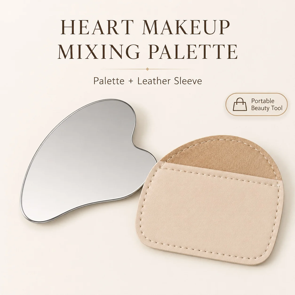 Palet Pencampur Makeup Bentuk  - Beauty Makeup Tool ulasan dan harga