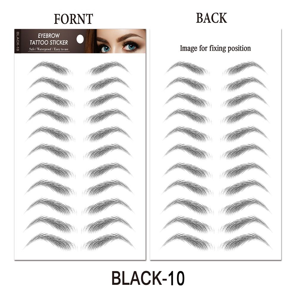 Stensil alis alis palsu realis - Eyebrow Pomade Pencil ulasan dan harga