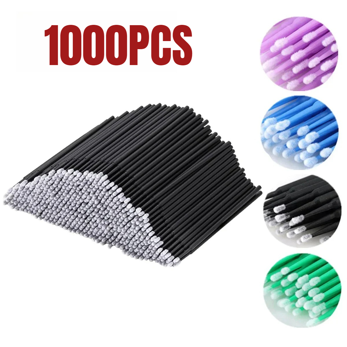 1000/500 Buah Sikat Pembersih  - Beauty Makeup Tool ulasan dan harga