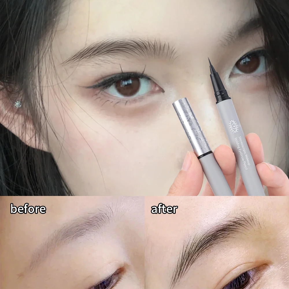 Pensil Alis Cair Tahan Air Pen - Eyebrow Pomade Pencil ulasan dan harga