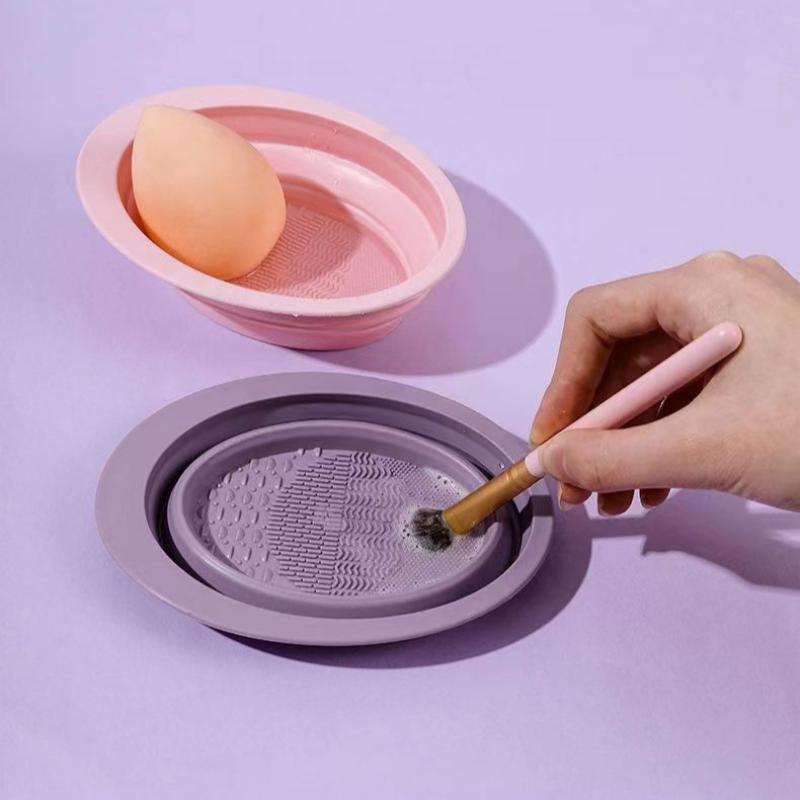 Kotak Pembersih Kuas Makeup Si - Beauty Makeup Organizer ulasan dan harga