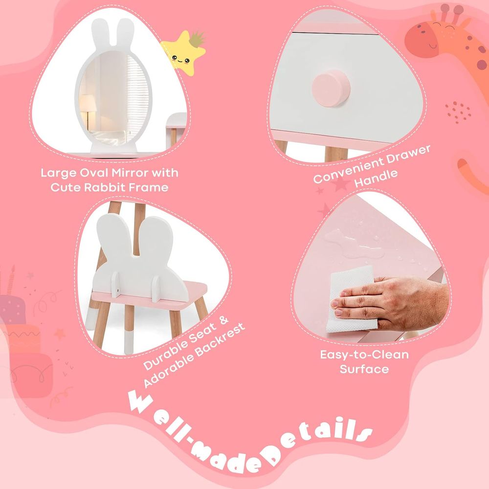 Meja Rias Anak EY Kids, Set Me - Beauty Makeup Kids ulasan dan harga