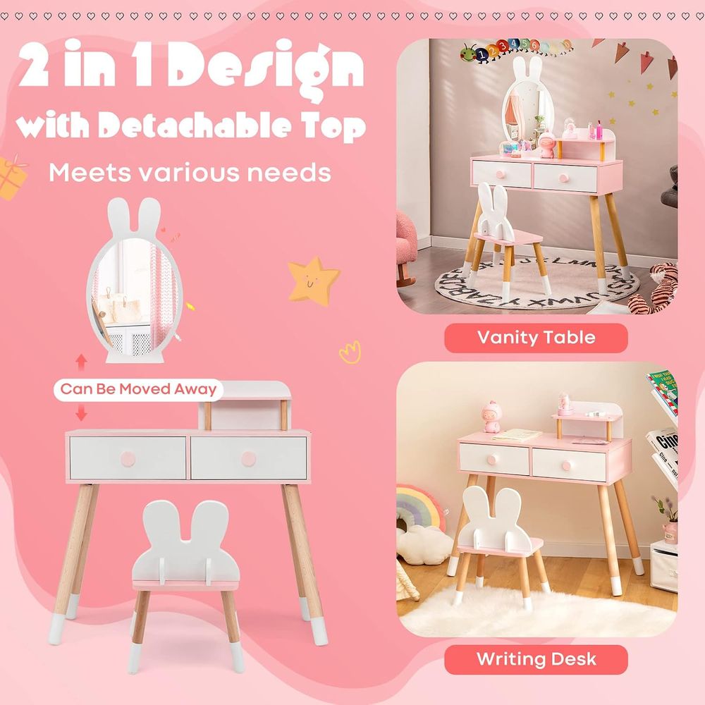 Meja Rias Anak EY Kids, Set Me - Beauty Makeup Kids ulasan dan harga