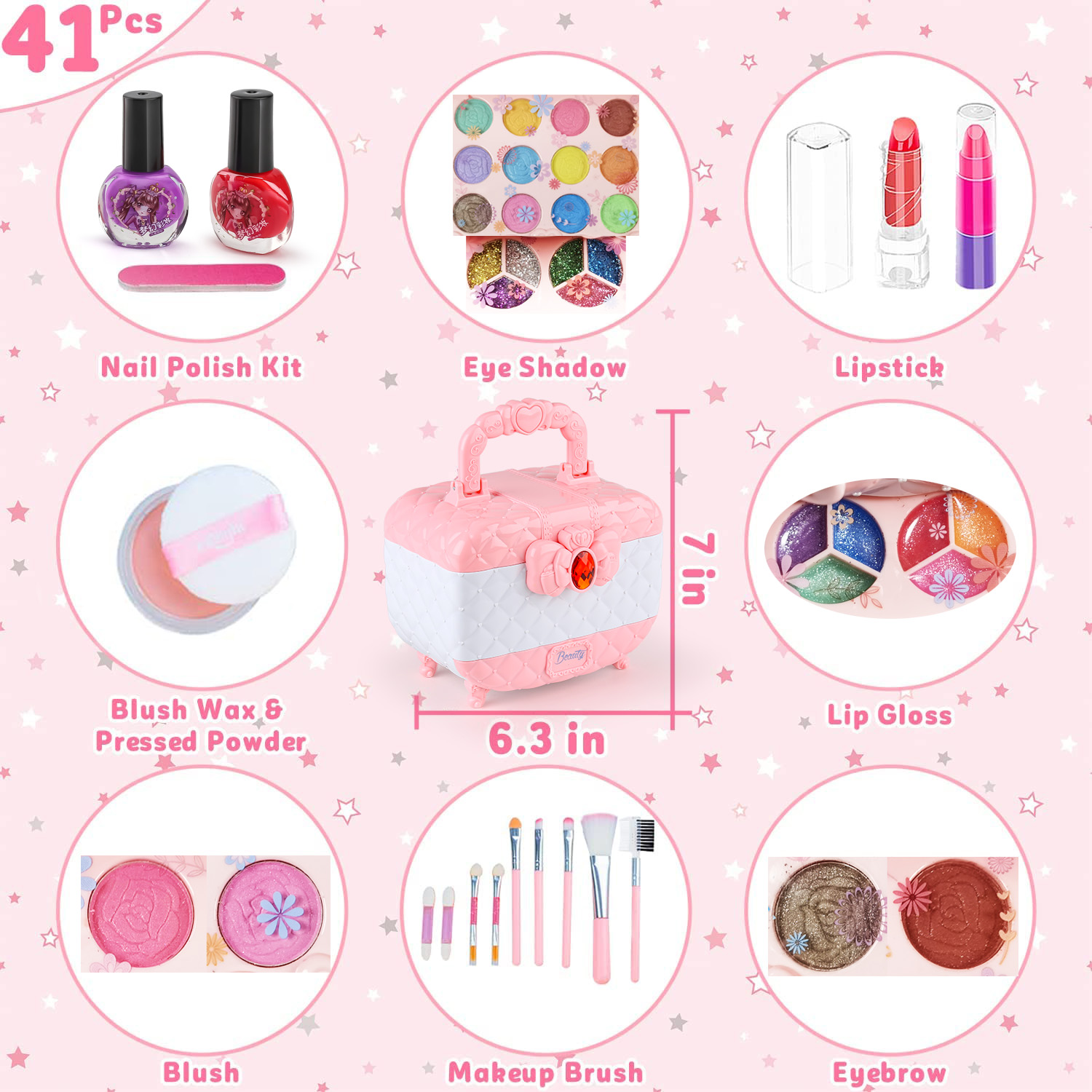 Kit mainan Makeup anak perempu - Beauty Makeup Kids ulasan dan harga