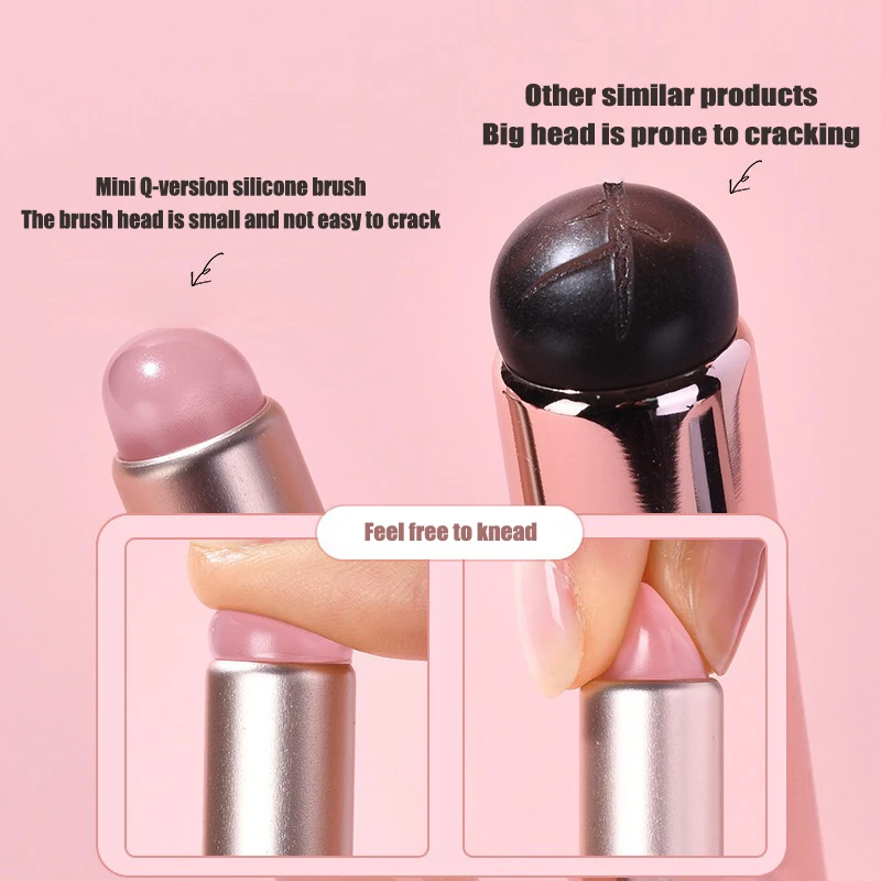 1 Buah Aplikator Silikon Seni  - Contour Palette Stick ulasan dan harga