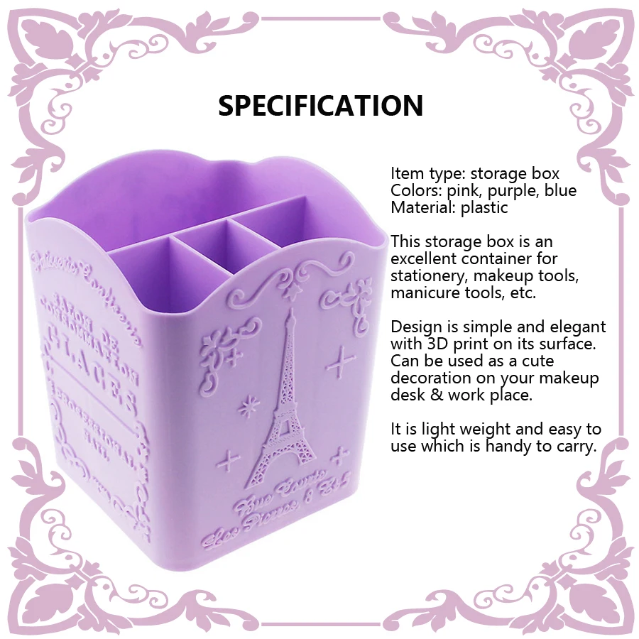 Tempat Penyimpanan Kuas Nail A - Beauty Home Makeup ulasan dan harga