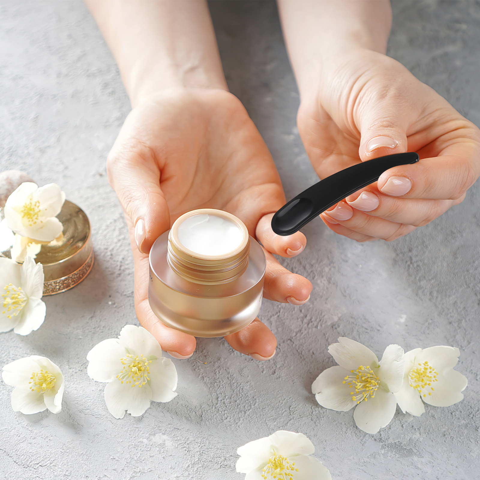 50 Buah Spatula Perawatan Kuli - Beauty Makeup Cream ulasan dan harga