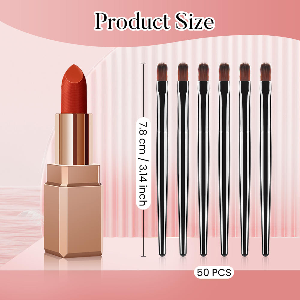 50/100 Buah Set Kuas Bibir Sek - Beauty Makeup Tool ulasan dan harga