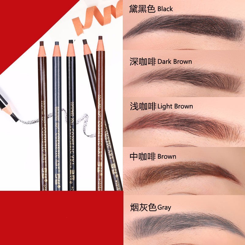 2 Buah Pensil Alis Tahan Air T - Eyebrow Pomade Pencil ulasan dan harga