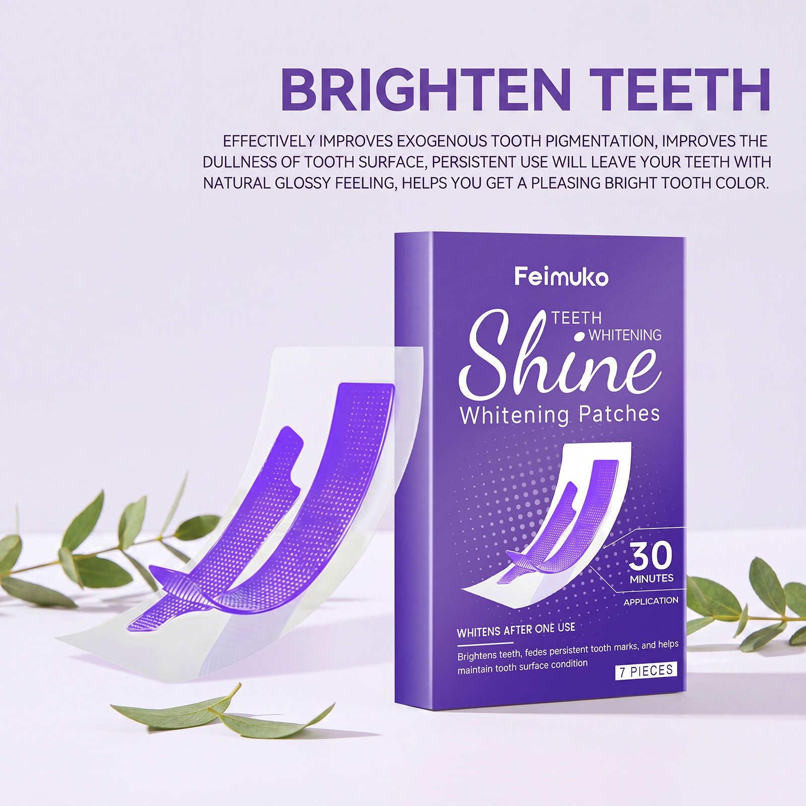 Strip Pemutih Gigi 30 Menit, M - Teeth Whitening Strips ulasan dan harga