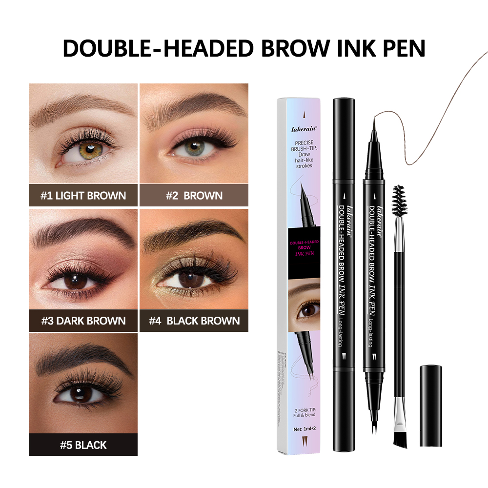 Pensil alis 2 In 1 tahan air,  - Eyebrow Pomade Pencil ulasan dan harga