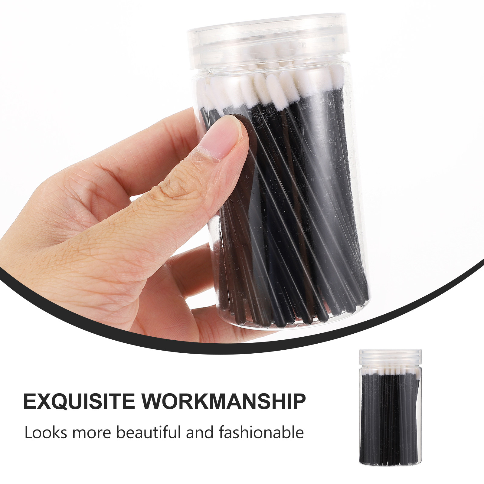 100Pcs Kuas Bibir Alat Rias Ap - Beauty Makeup Tool ulasan dan harga