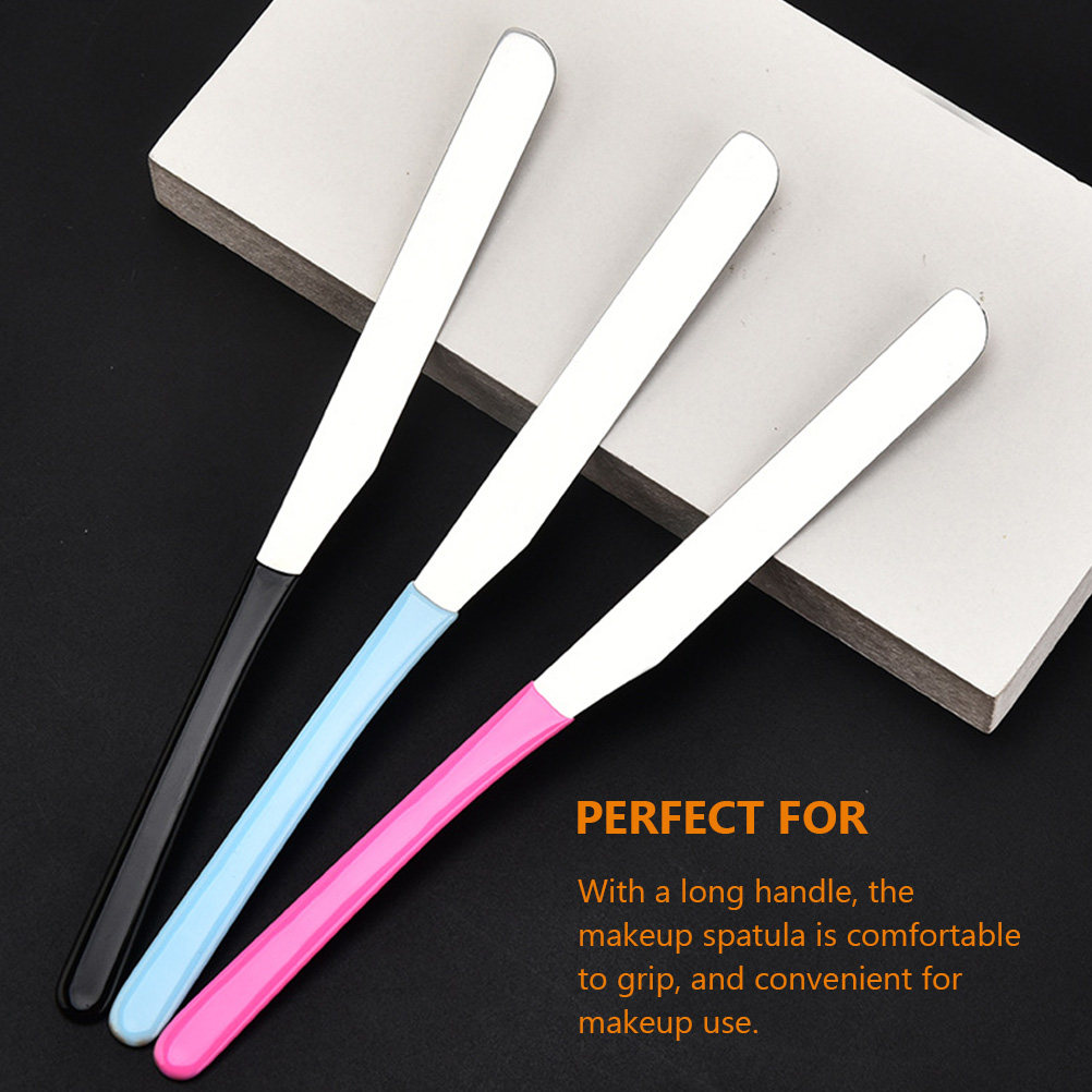 Spatula Pencampur Makeup Stain - Beauty Makeup Tool ulasan dan harga