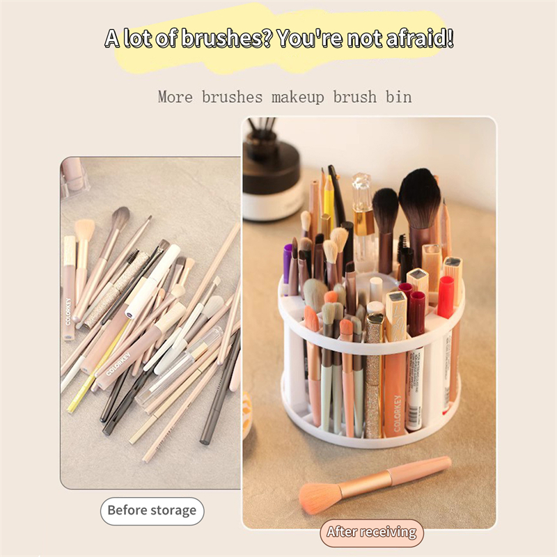 Tempat penyimpanan sikat rias  - Beauty Makeup Organizer ulasan dan harga
