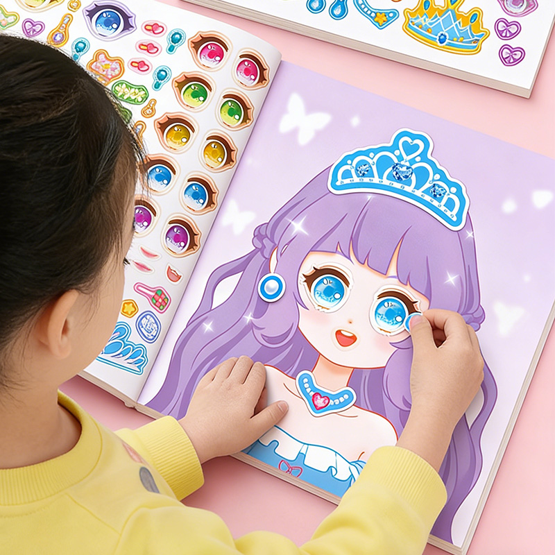 Stiker Rias Putri, Buku Stiker - Beauty Makeup Book ulasan dan harga
