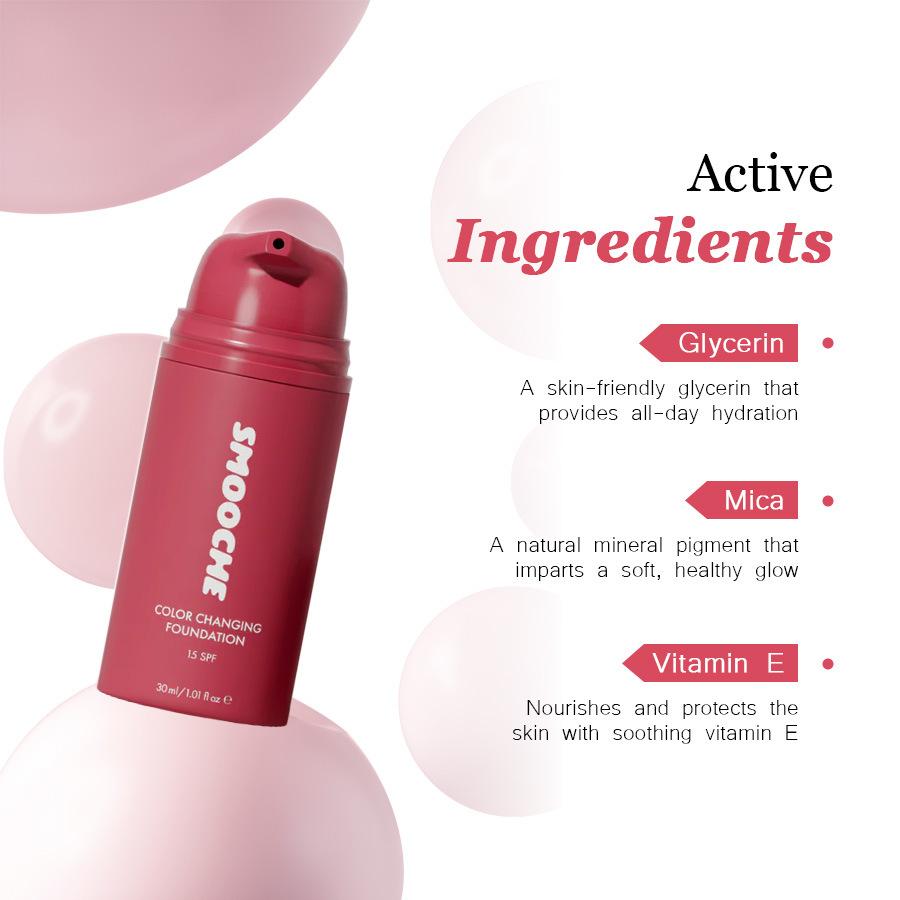 Smooche Adaptive Shade Foundat - Beauty Makeup Cream ulasan dan harga