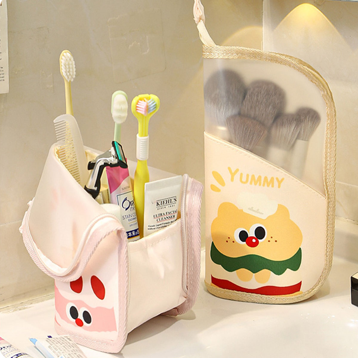 1 Buah Tas Kosmetik Tempat Pen - Beauty Makeup Organizer ulasan dan harga