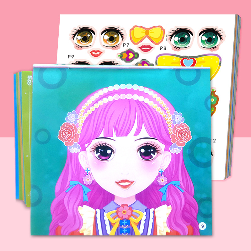 Stiker Berdandan Putri, Stiker - Beauty Makeup Book ulasan dan harga