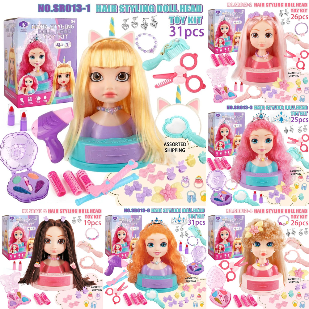 Set Mainan Rias Kepala Boneka  - Beauty Makeup Kids ulasan dan harga