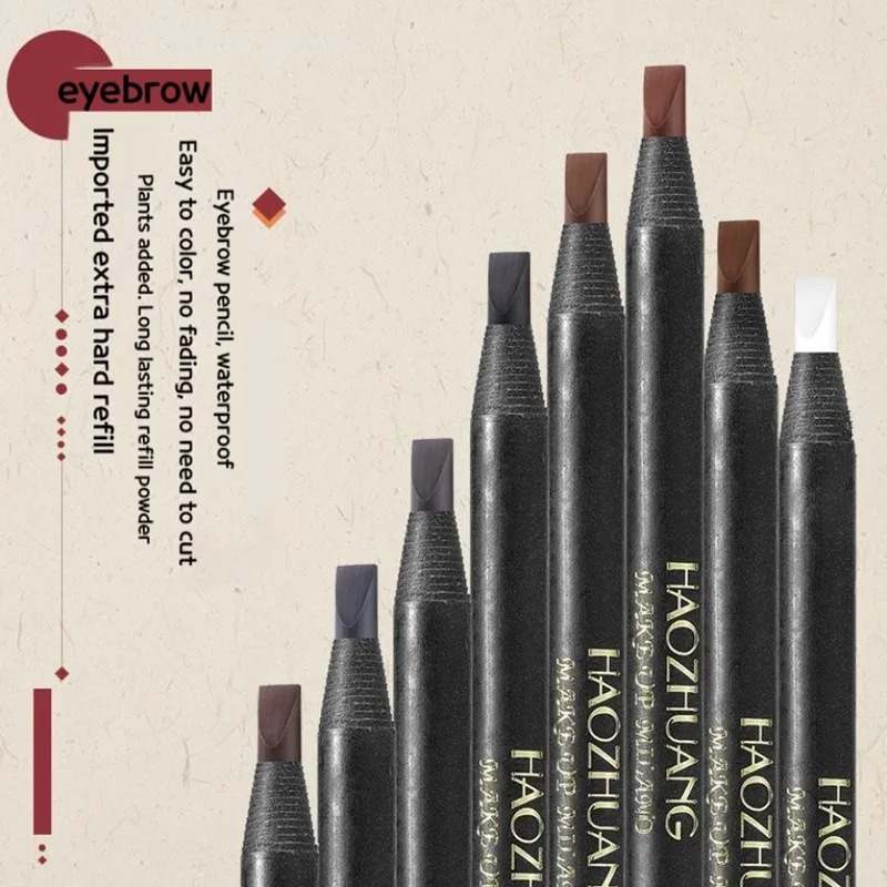 5 Buah Haozhuang Pensil Alis C - Eyebrow Pomade Pencil ulasan dan harga